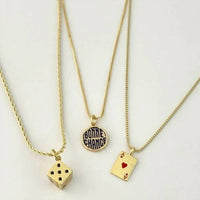 Tramps+Thieves - Women's Lucky Hearts Necklace