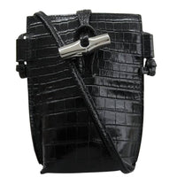 Longchamp - Women's Le Roseau Croc Phone Case