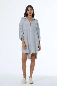 Young Fabulous & Broke - Sand Dollar Rail Road Stripe Shirt Dress