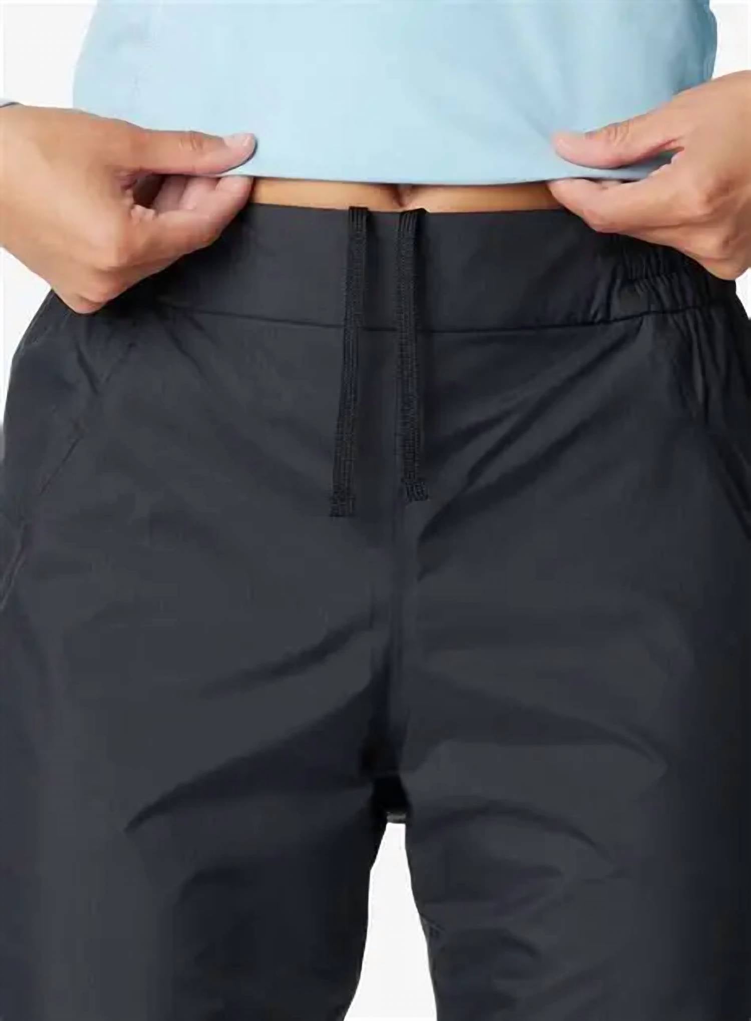 Columbia pouring adventure II pant in black - women's pants - alternate view