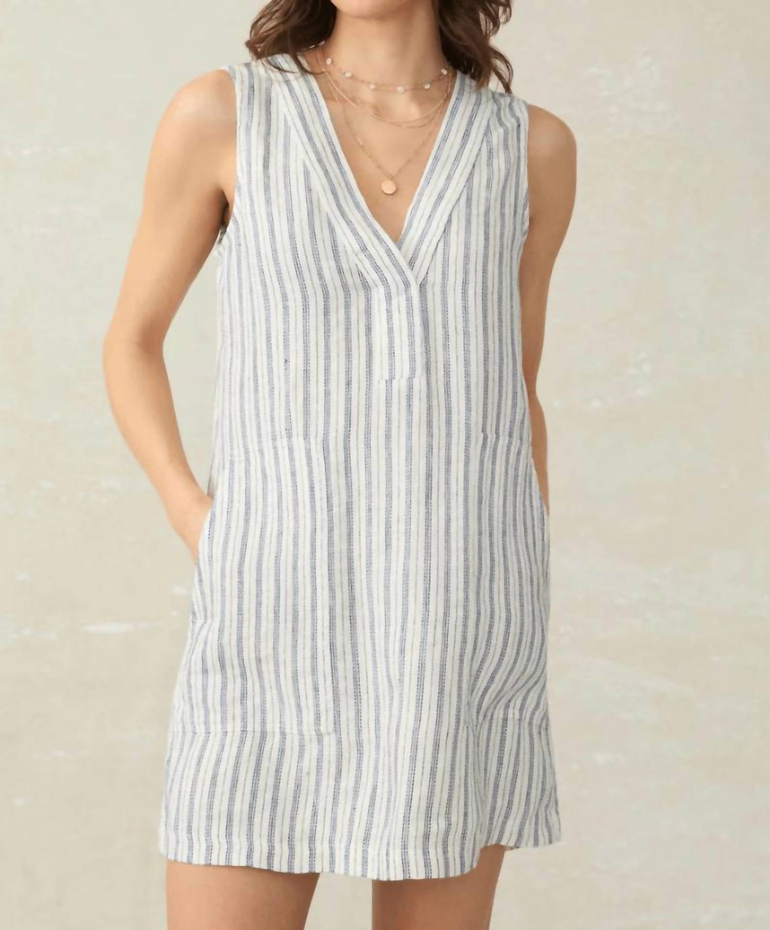 Faherty - Azure Mini Dress