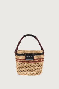 Plan C - Women's Bucket Straw Bag