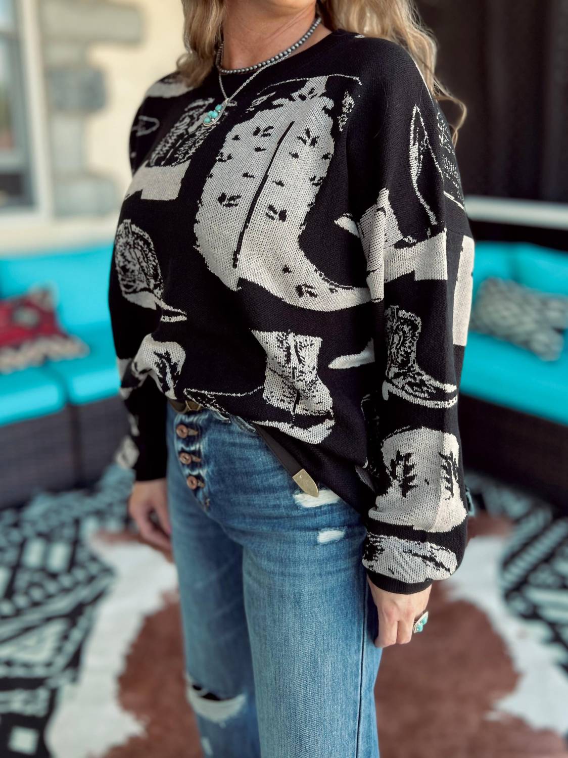 2Flyco - The West Wrangler Sweater
