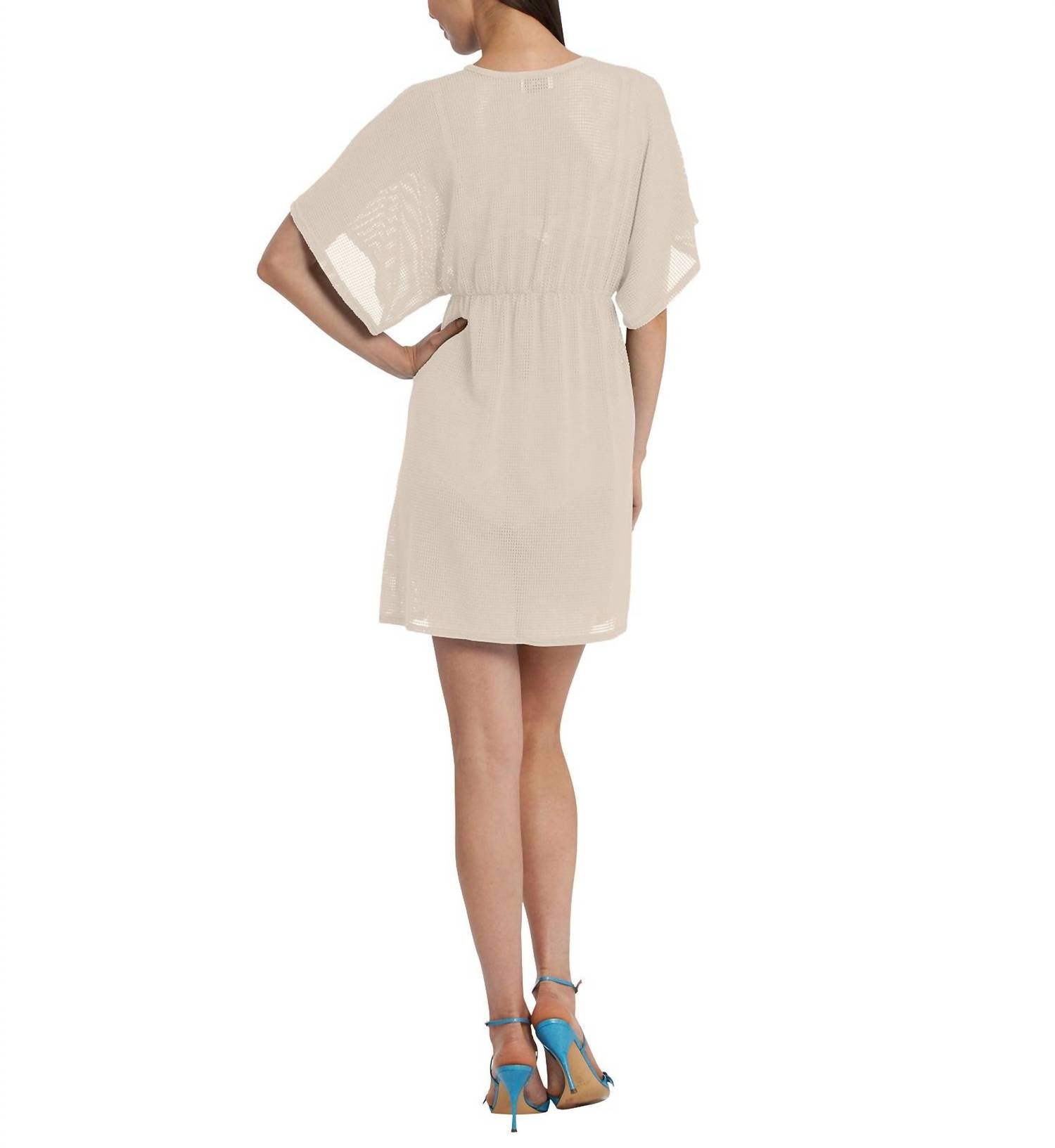 Jordan Taylor - Gofret Dolman Sleeve V-Neck Tunic