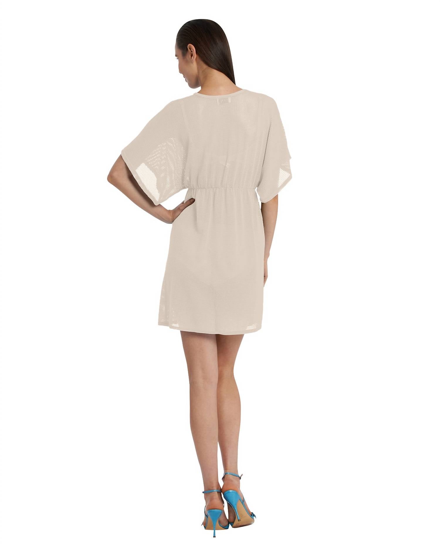 Jordan Taylor - Gofret Dolman Sleeve V-Neck Tunic