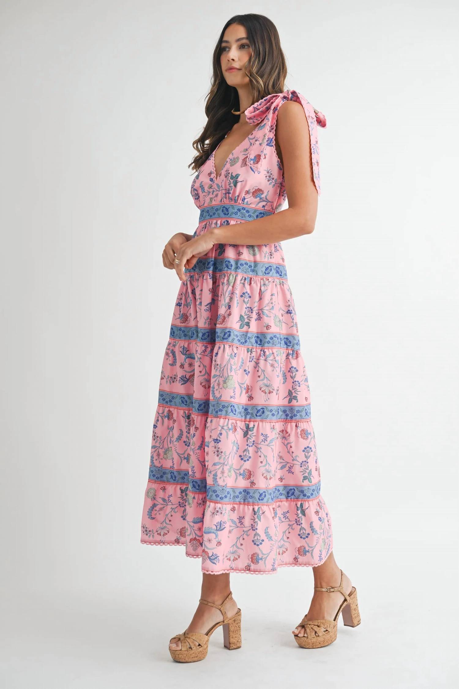 Mable - Spring Garden Maxi Dress
