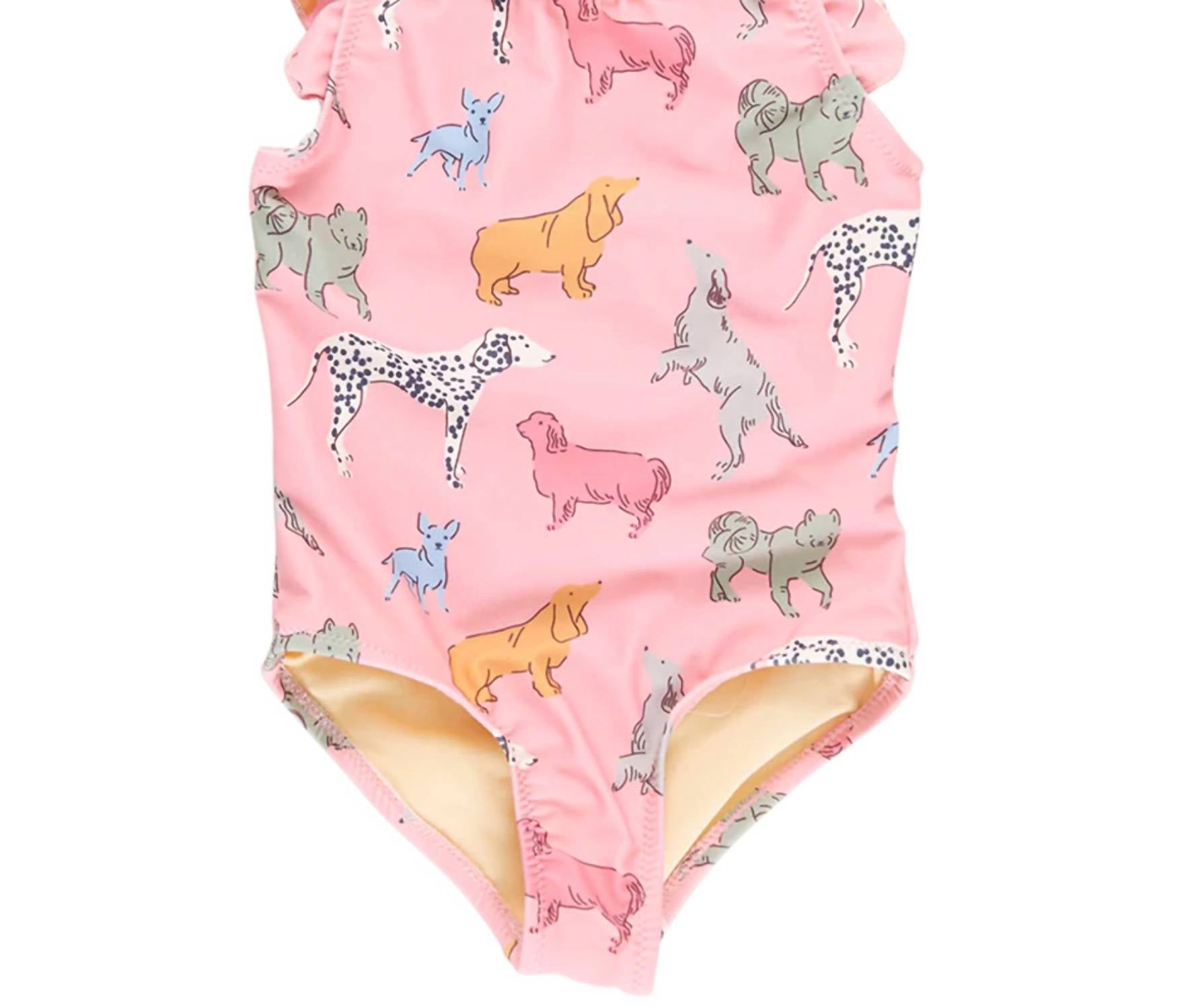 Pink Chicken - Girls' Pull-on Swimsuit
