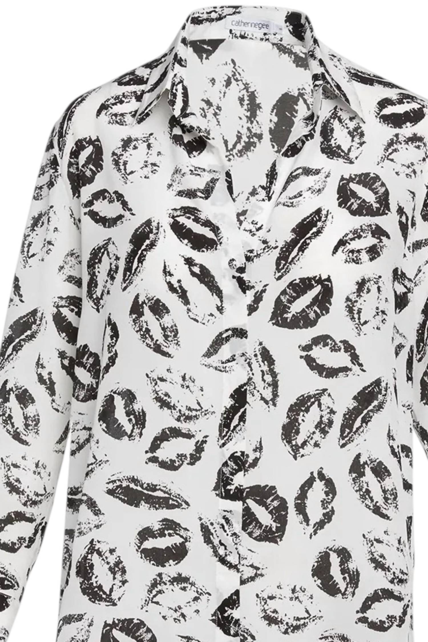 Catherine Gee - Women's Daria French Cuff Silk Blouse