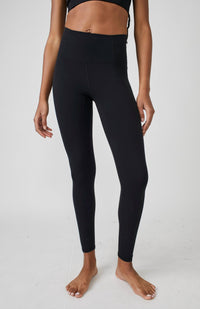 Free People Bex Leggings in black - women's pants - detail view