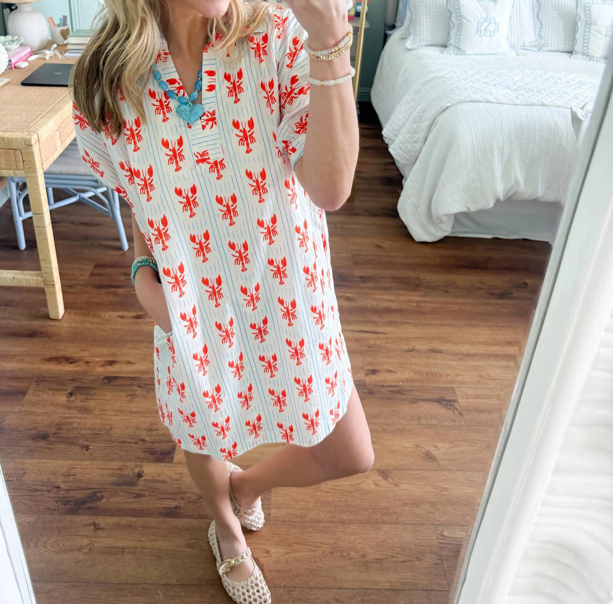 Entro - Crawfish Shift Dress