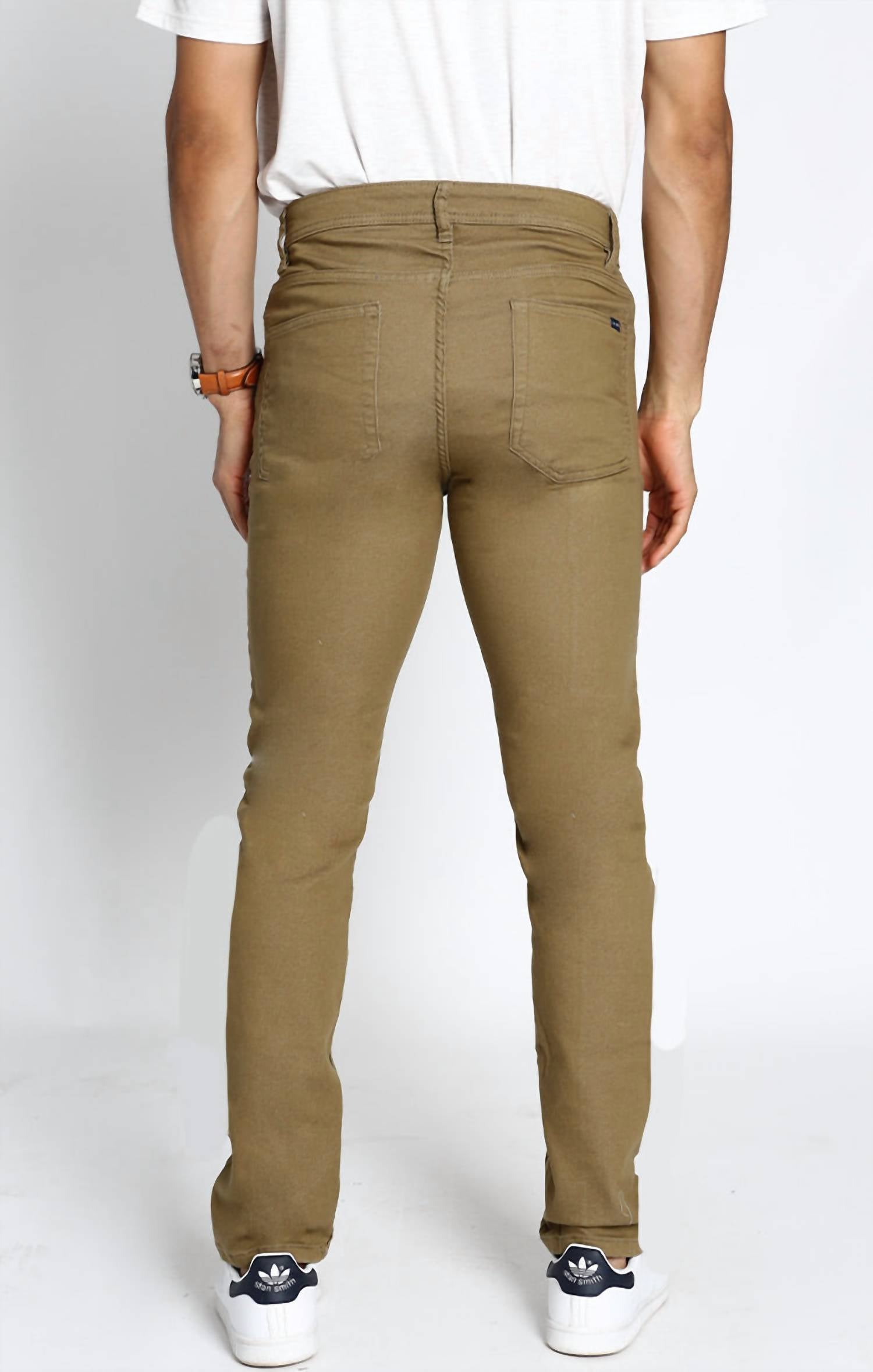 Jachs New York - Straight Fit Stretch Sateen 5 Pocket Pants