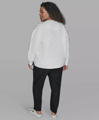 Karl Lagerfeld - Eiffel Tower Crewneck Sweatshirt - Plus
