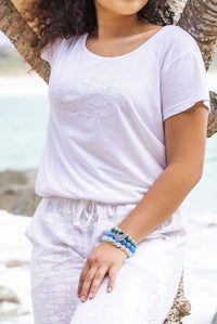 West Indies Wear - Embroidered School of Fish T-Shirt