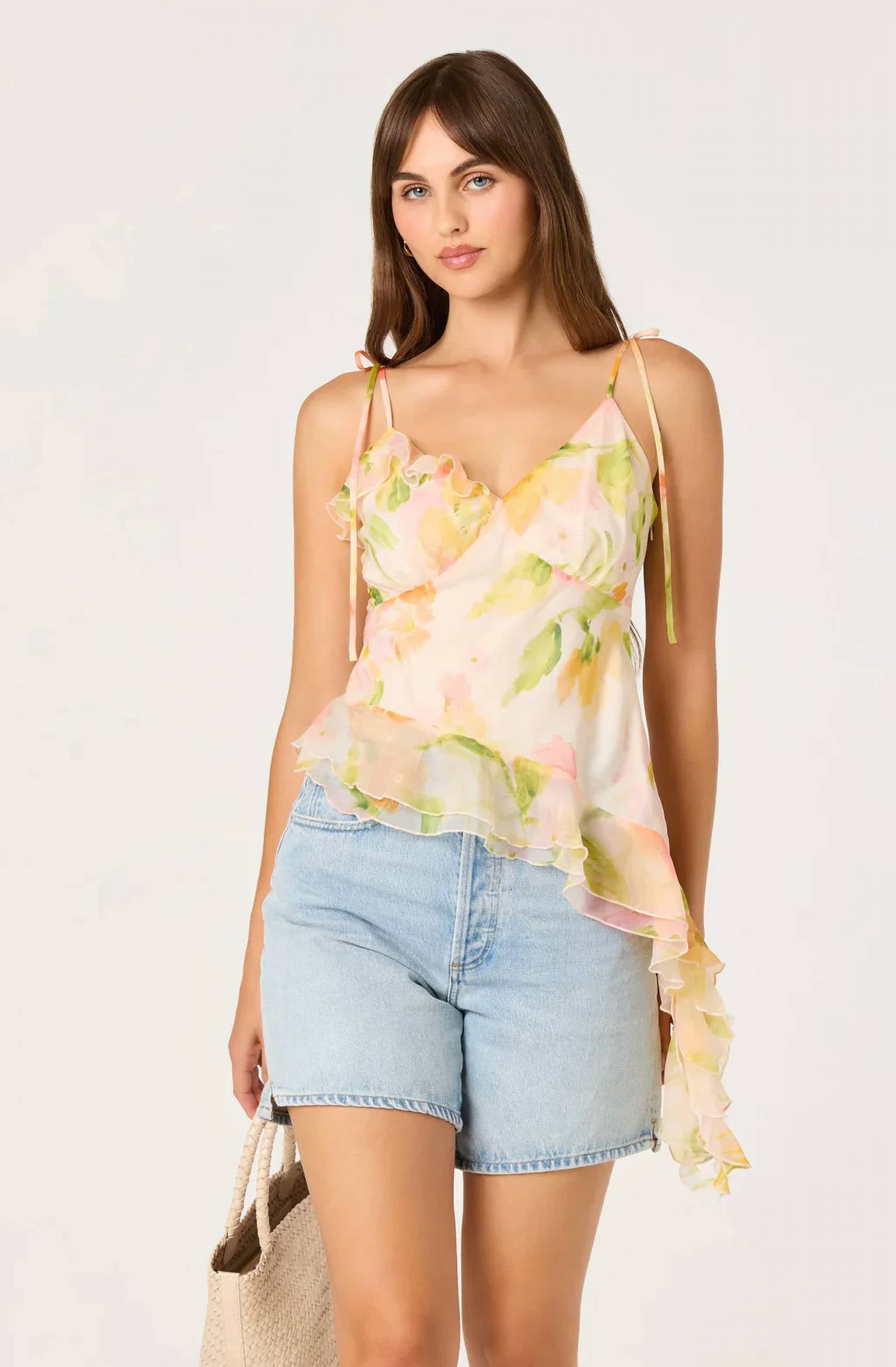 Astr - Mejra Ruffle Top