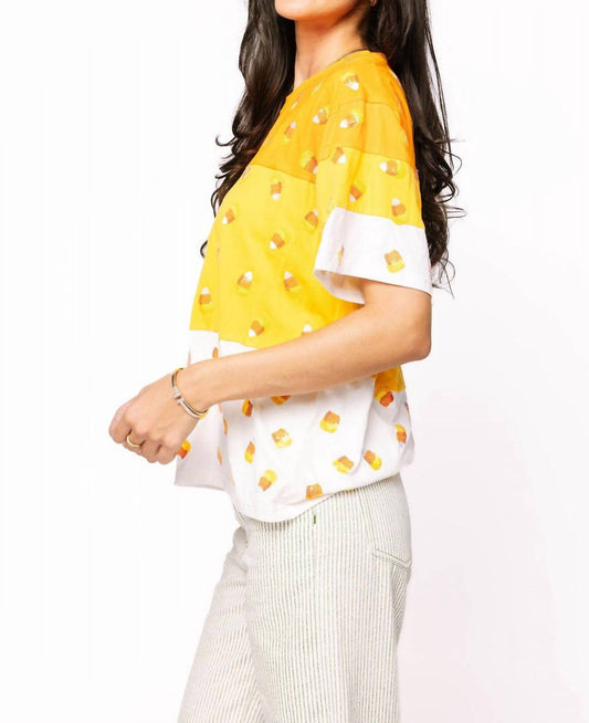 Queen Of Sparkles - Women's Colorblock Candy Top