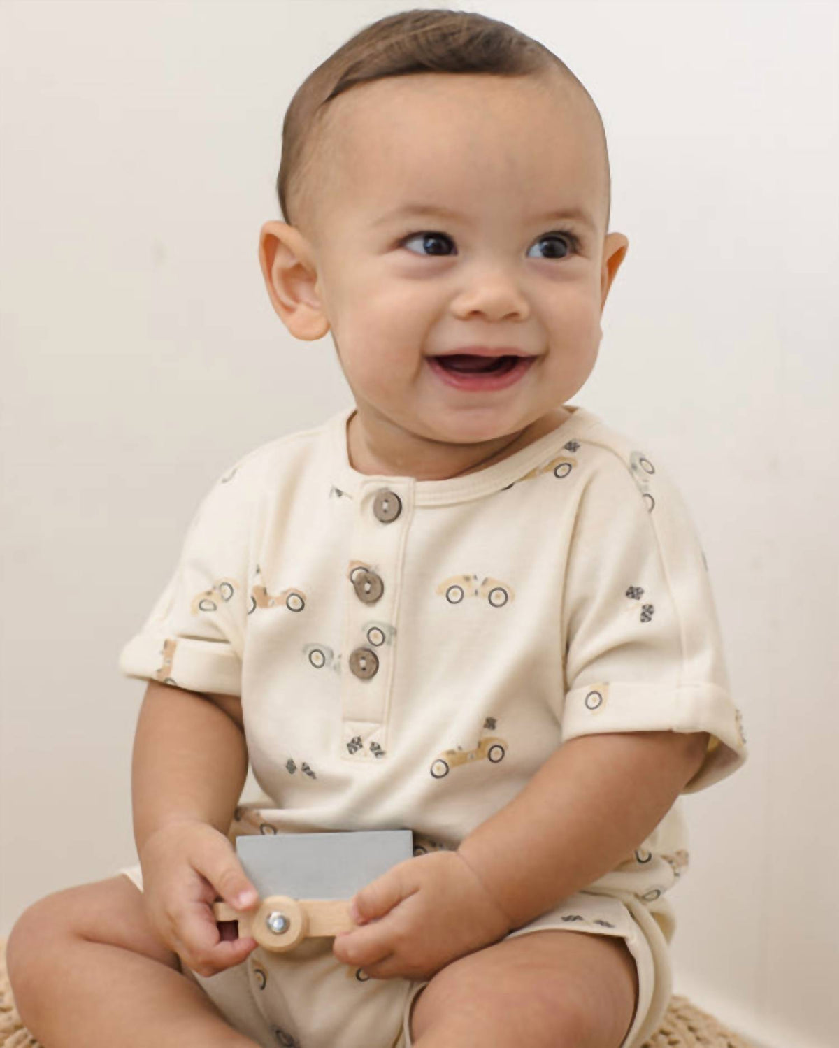 Quincy Mae - Kid's Short Sleeve One Piece