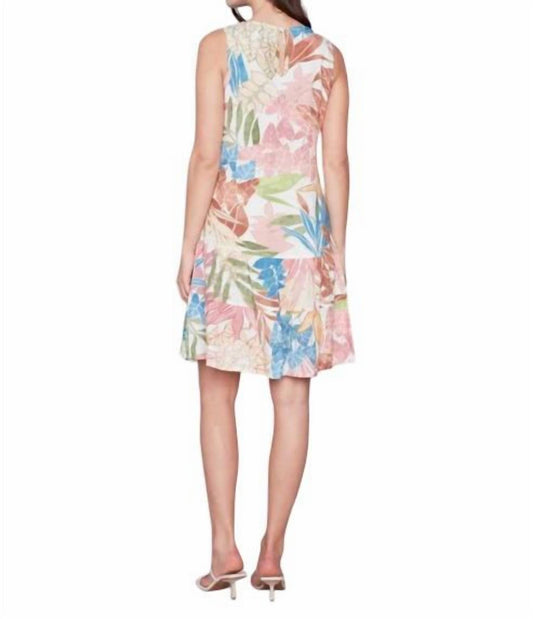 Charlie B - Island Sleeveless Ruffle Bottom Dress