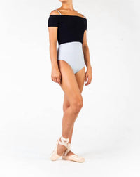 Capezio - Ribbed Knit Cropped Sweater