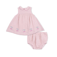 Angel Dear - Girls Petal Collar Dress Set