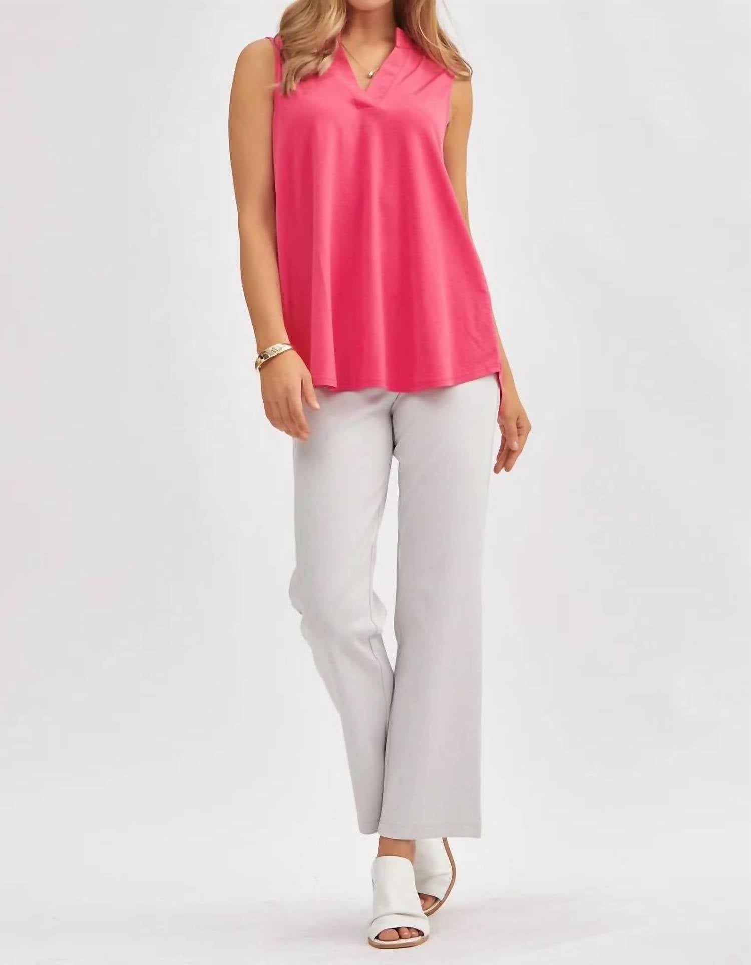 Dear Scarlett - Solid Lizzy A-Line Tank Top
