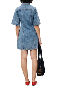 Frnch - Ellyne Denim Buttoned Mini Dress