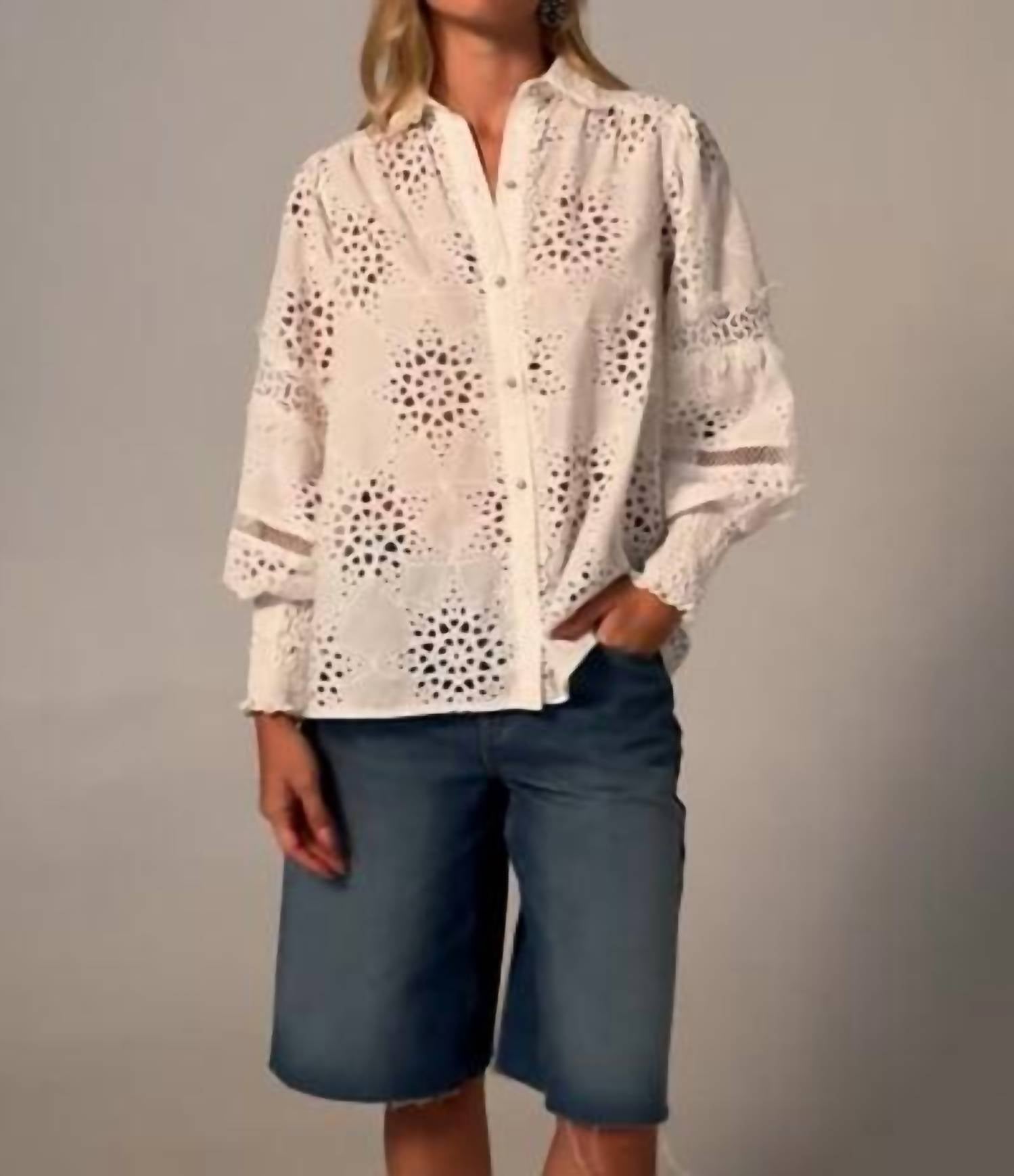 Miss June Paris - Farah Button- Down Shirt