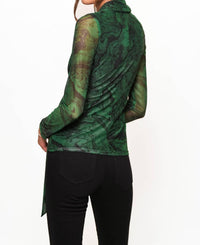 Hutch - Gale Wrap Marble Blouse