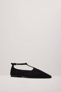 A.Emery Women's Ward Pointed Toe Flats in black - women's flats