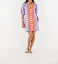 Emily McCarthy Hampton Mini Dress in lavender - women's dress