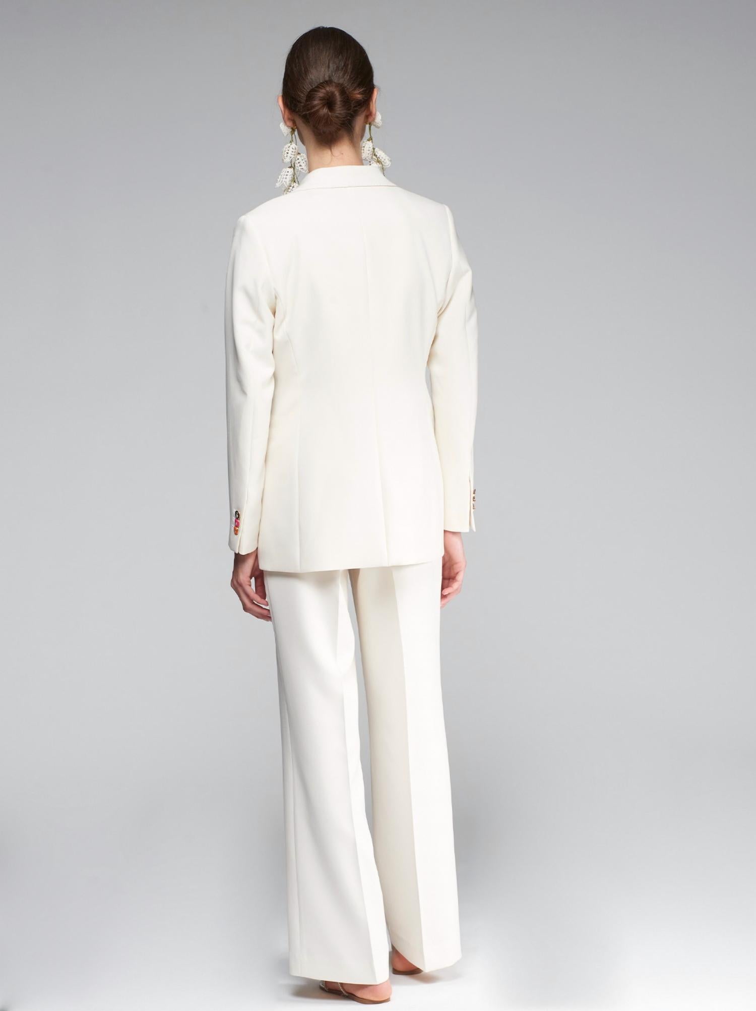 Vilagallo - Crepe Wide Leg Trousers