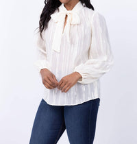 Shoshanna - Rye Long Sleeve Top
