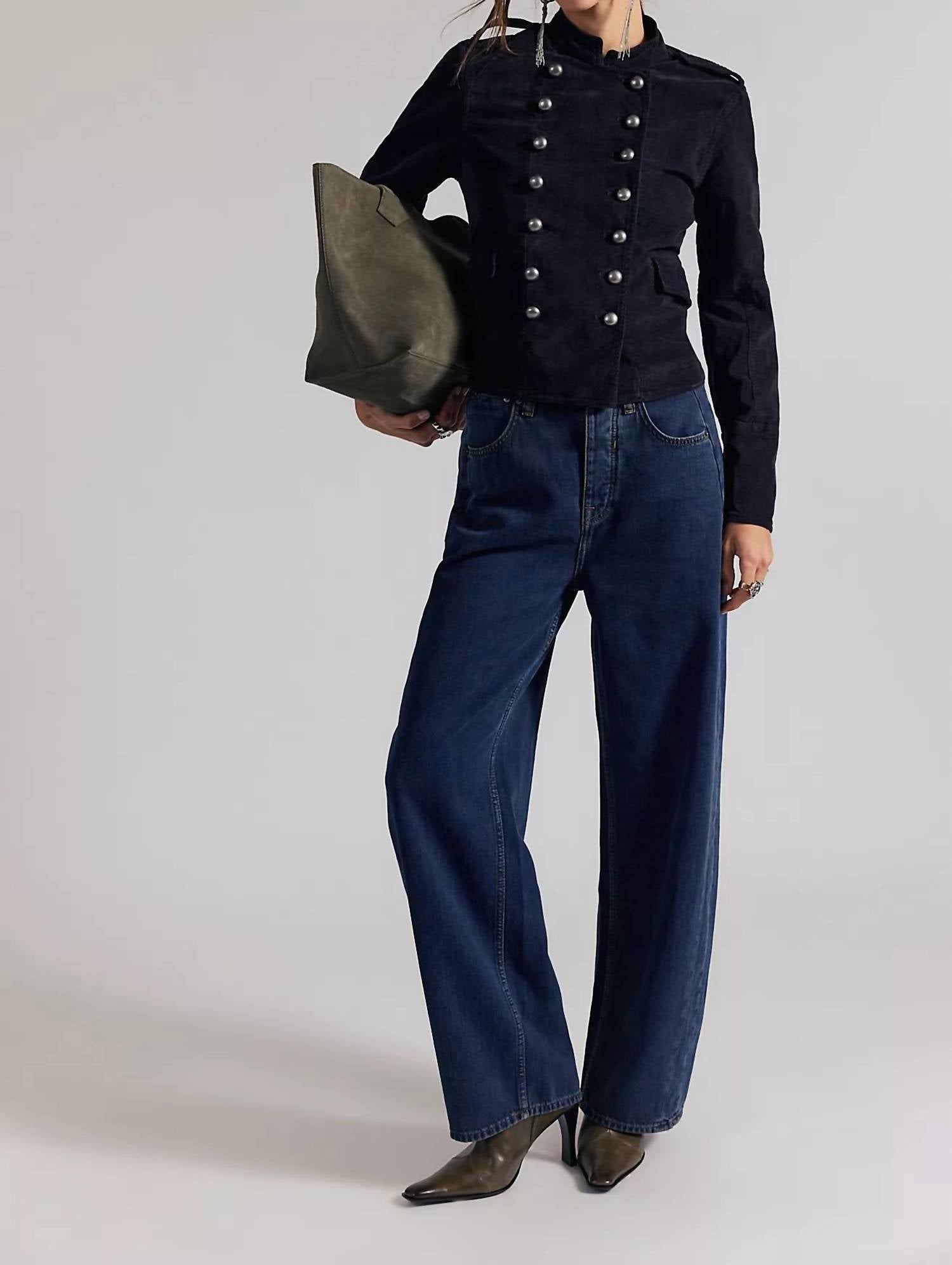 Free People - Lotty Velvet Jacket