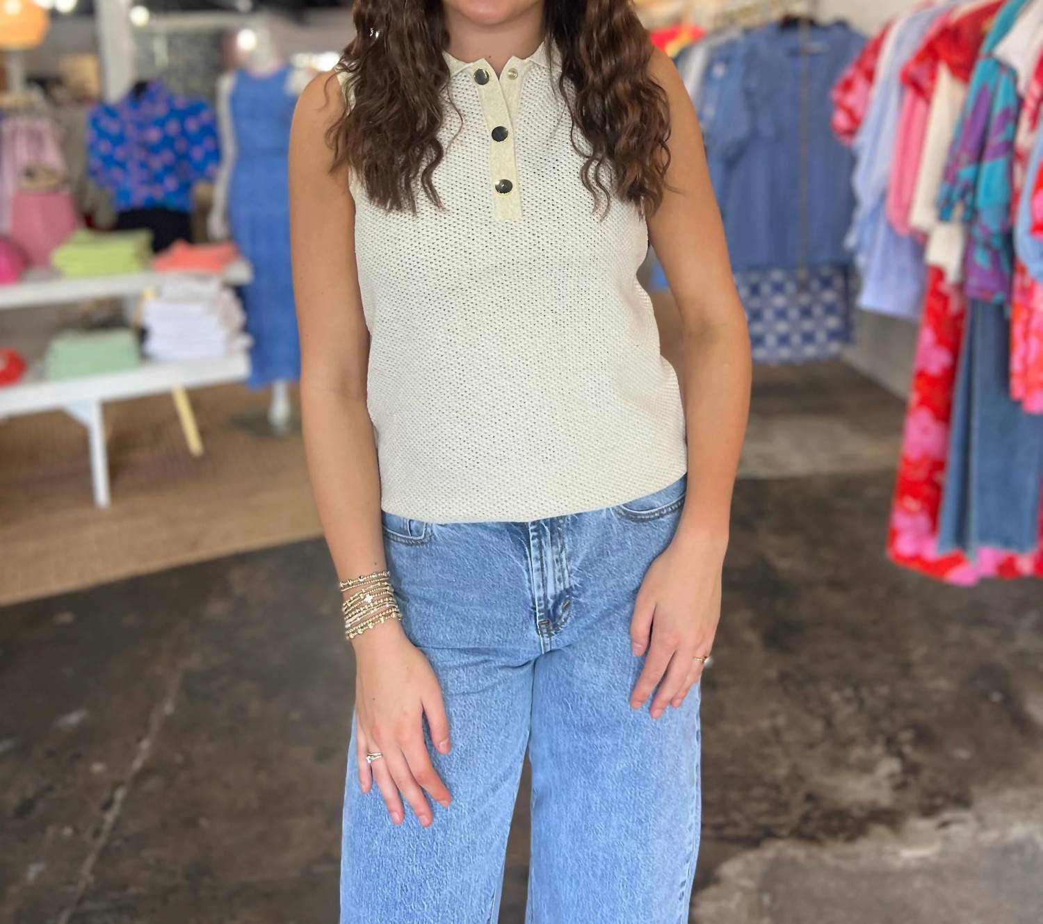 Esqualo - Shimmer Sweater Polo