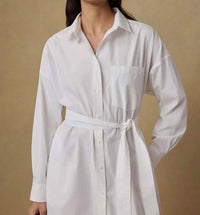 Faherty - Coastal Poplin Rio Shirt Dress