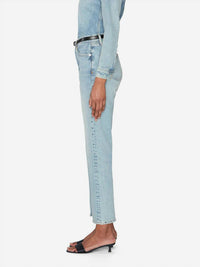 Frame - Vertical Crop Straight Leg Jean