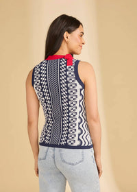 Fdj - Sleeveless Knit Top
