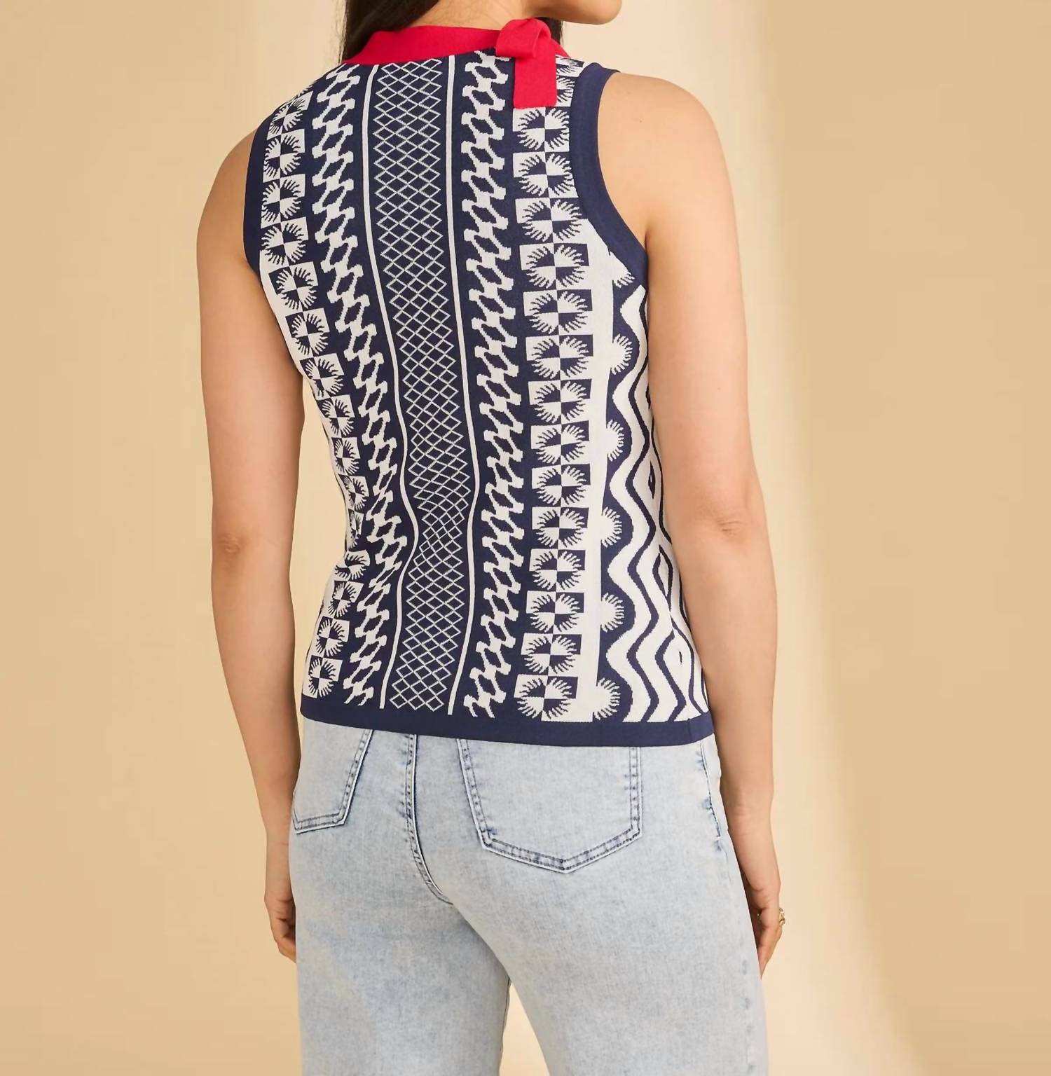 Fdj - Sleeveless Knit Top