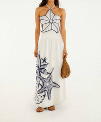 Farm Rio - Coast Stars Maxi Dress