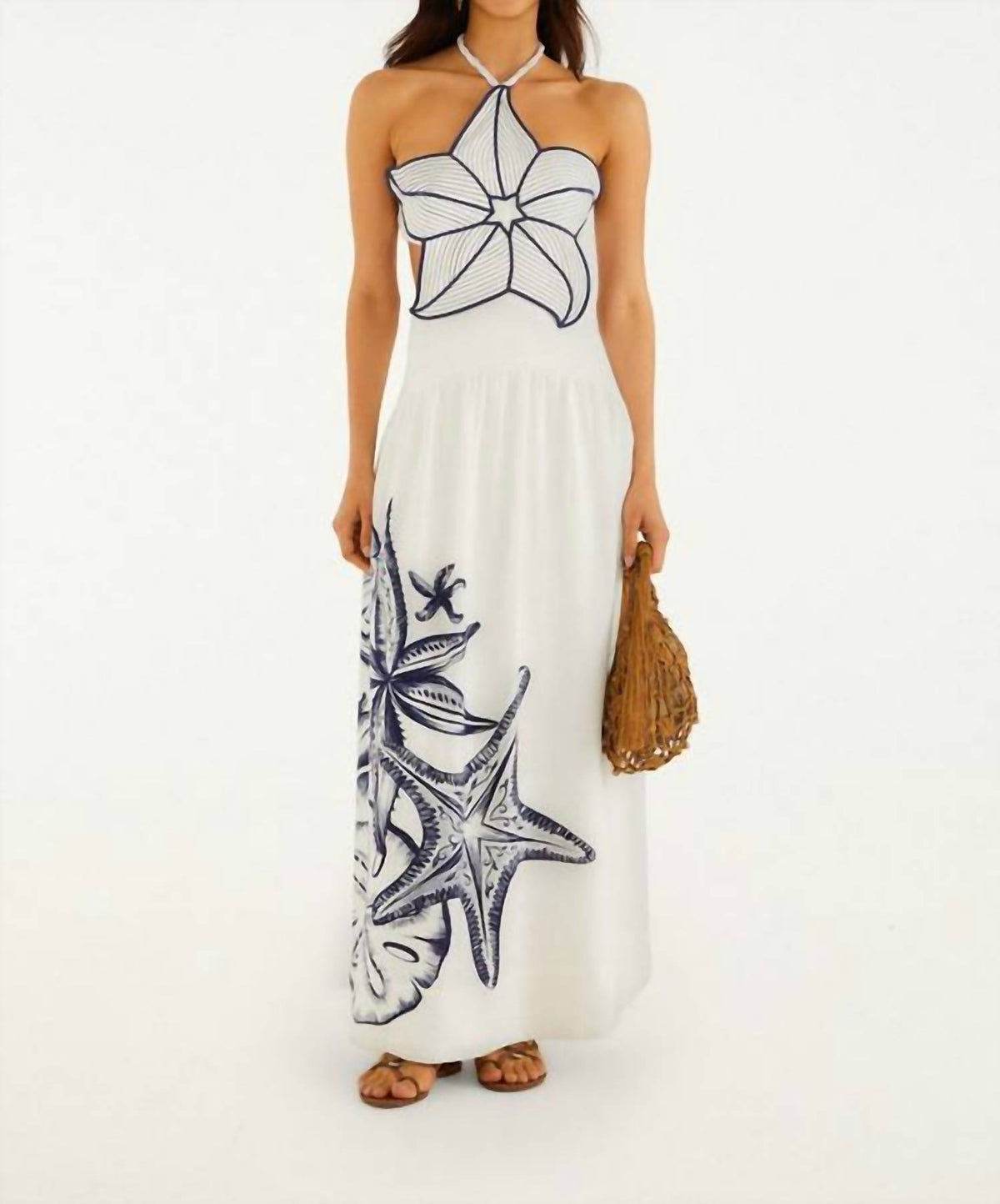 Farm Rio - Coast Stars Maxi Dress