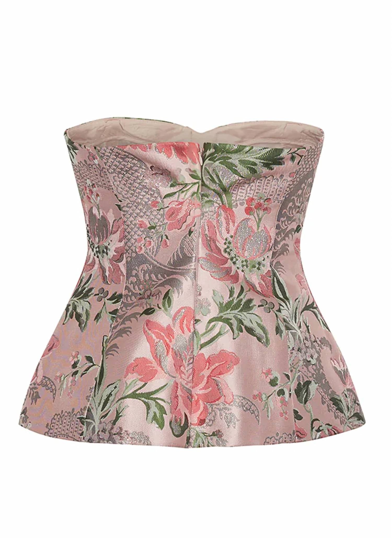 Cara Cara - Wes Floral Strapless Vest