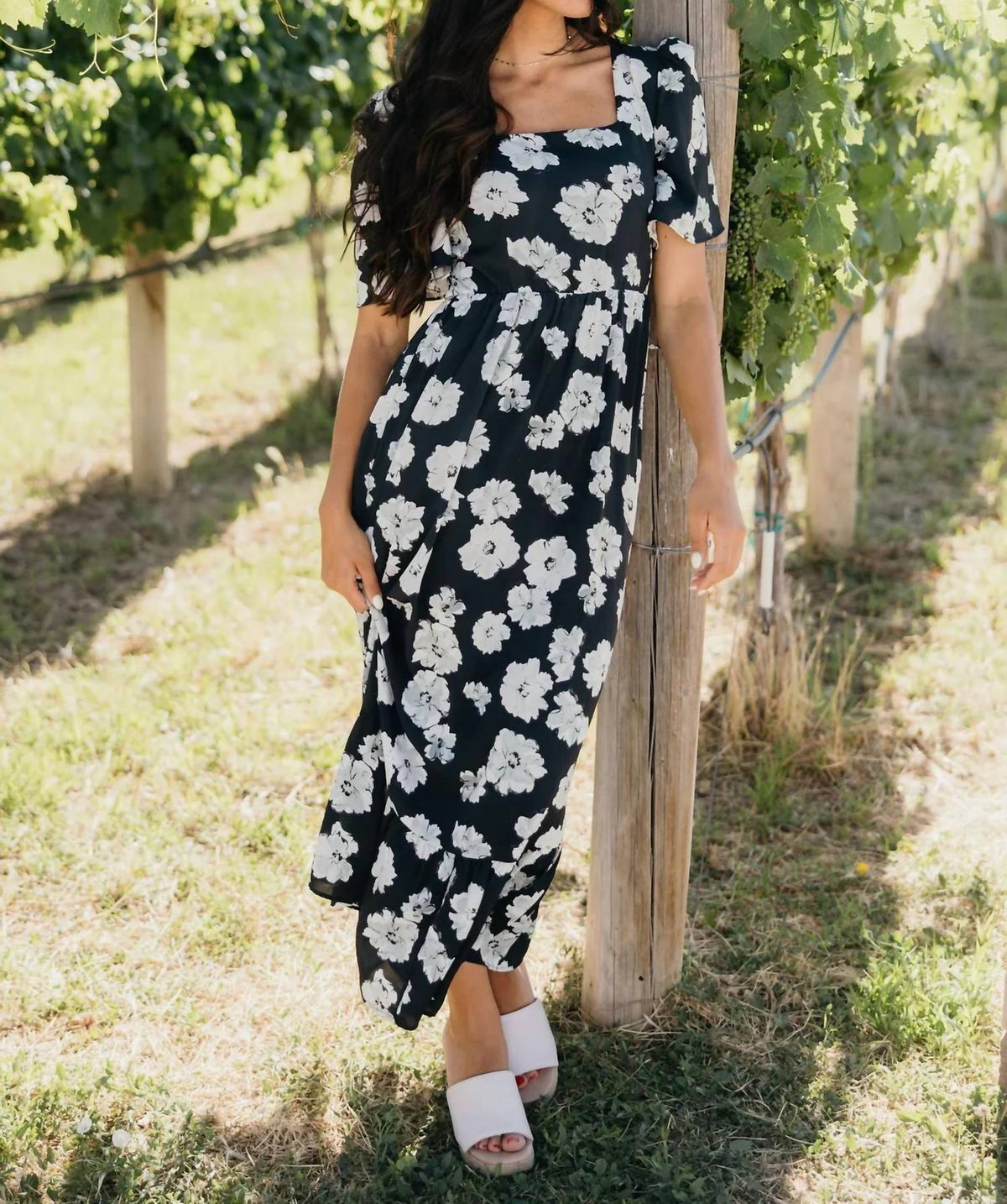 Mikarose - Women's Floral Print Dress