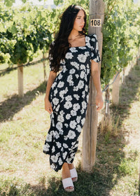 Mikarose - Women's Floral Print Dress
