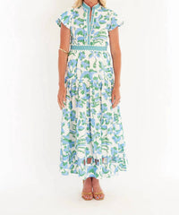 CK BRADLEY Doon Dress in lingren peri - women's dress