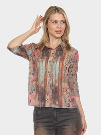 Azi - Sunset Streaks Blouse