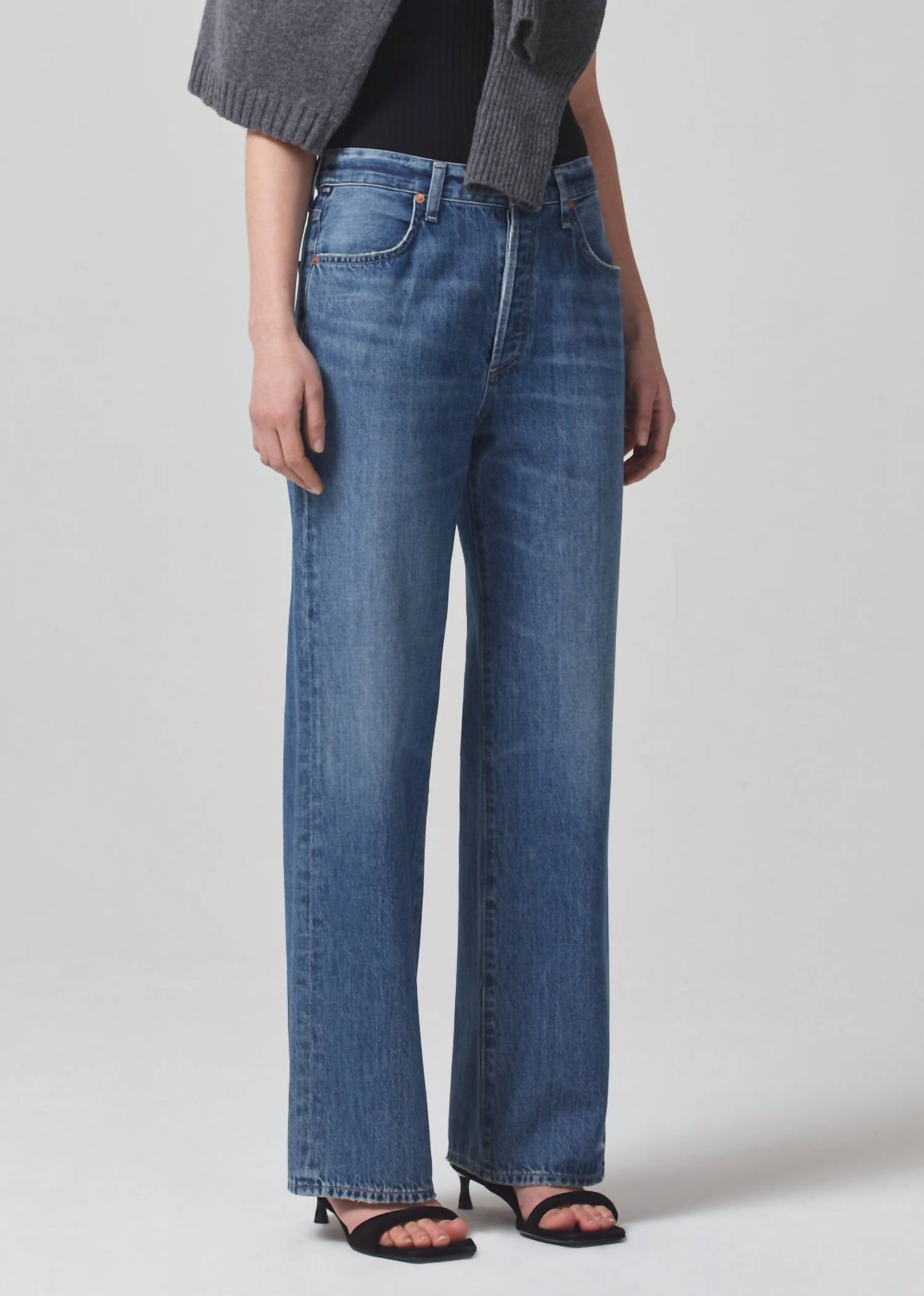 Citizens Of Humanity - Annina High Rise Wide Leg Jeans