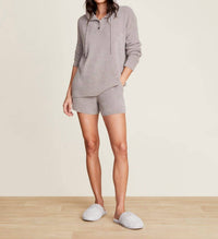 Barefoot Dreams - Cozychic Ultra Light Ribbed Henley Hoodie