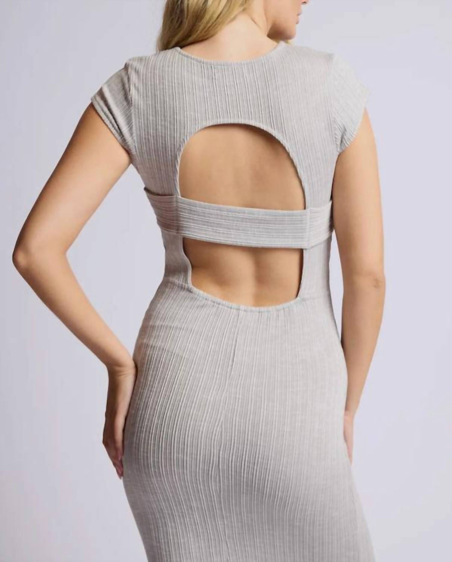 Sage The Label - Fresh Fair Back Cutout Maxi Dress