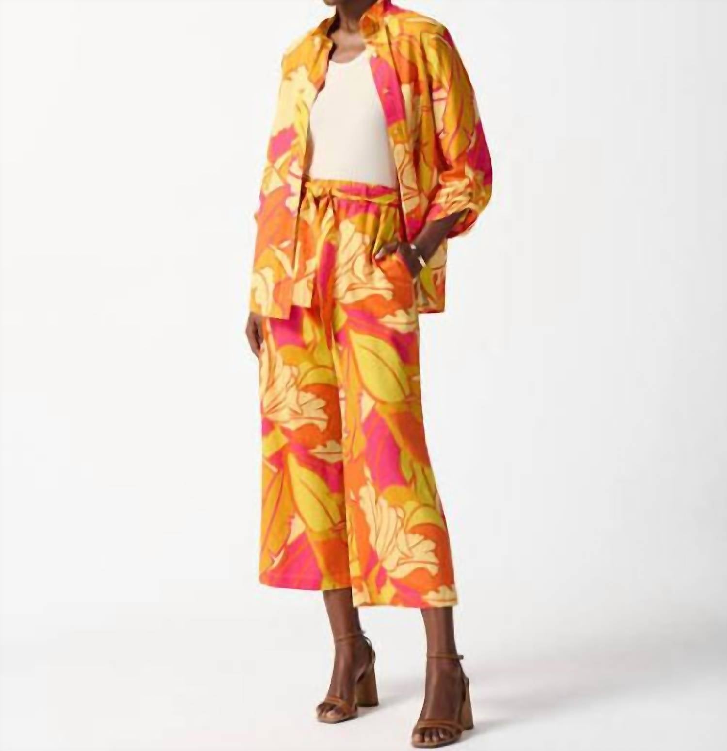 Joseph Ribkoff - Linen Blend Pant