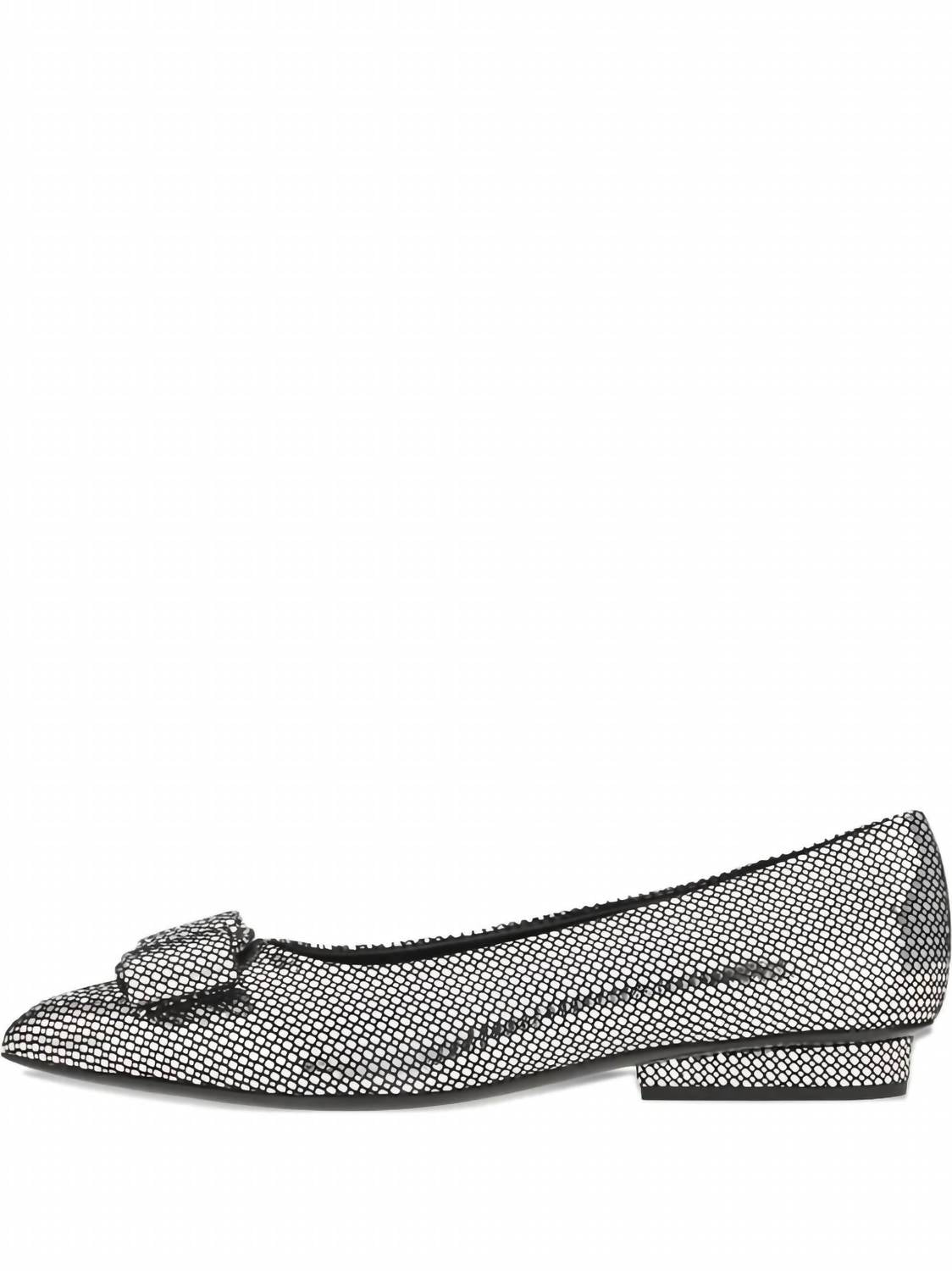 Salvatore Ferragamo Women's Bow Ballet Flats in black - women's flats