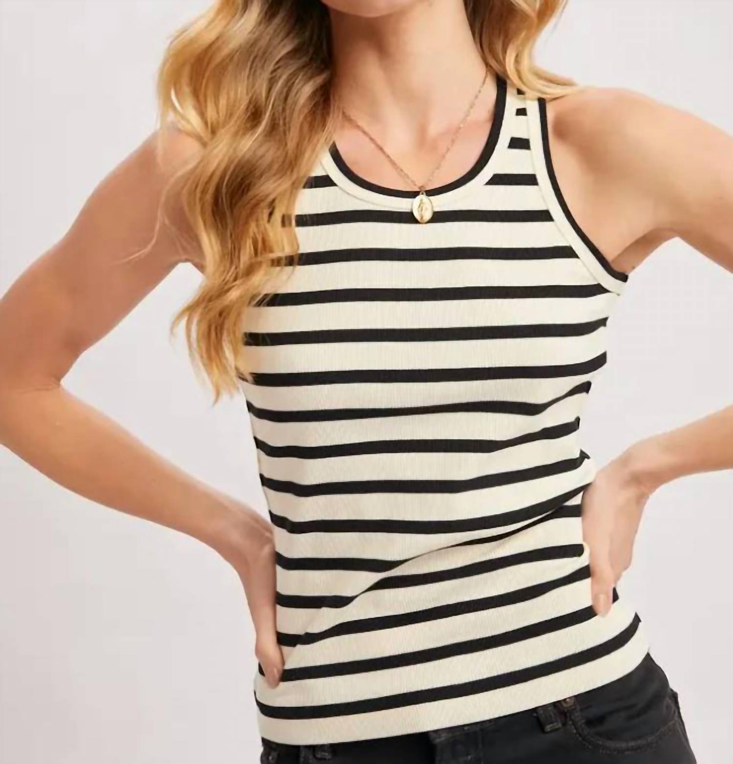 Bluivy - Fresia Striped Tank